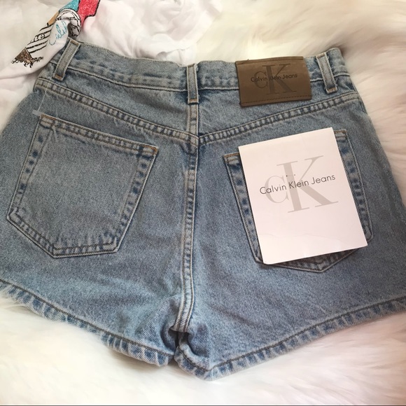 calvin klein jean shorts